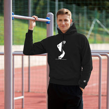 Load image into Gallery viewer, Michael Jackson White Silhouette No Crown front crown on back Champion™ Hoodie
