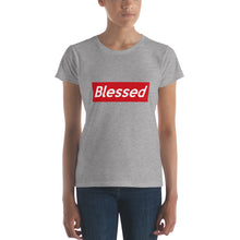 Load image into Gallery viewer, " Blessed" Women's short sleeve tee