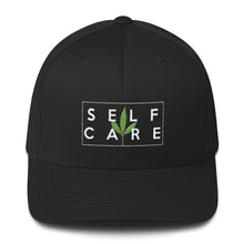 Load image into Gallery viewer, " Self Care" ( cannabis / white ) Structured Twill Cap