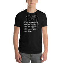 Load image into Gallery viewer, Entrepreneur Magazine inspired (Anvil 980 Unisex) Short-Sleeve T-Shirt w/tie