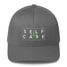 Load image into Gallery viewer, " Self Care" ( cannabis / white ) Structured Twill Cap