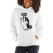 Load image into Gallery viewer, Middle finger (censored) Hooded Sweatshirt