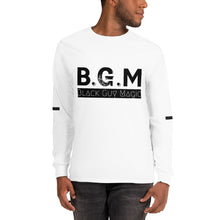 Load image into Gallery viewer, B.G.M Black Guy Magic Men’s Long Sleeve Shirt