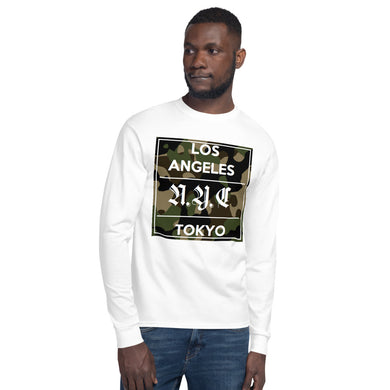 Los Angeles N.Y.C Tokyo Men's Champion™ Long Sleeve Shirt