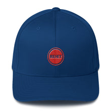 Load image into Gallery viewer, "Reset" button Structured Twill Cap