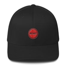 Load image into Gallery viewer, "Reset" button Structured Twill Cap