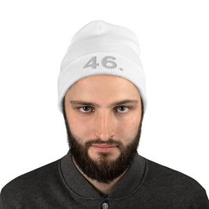 " 46 "th PRESIDENT OF THE UNITED STATES Embroidered Beanie