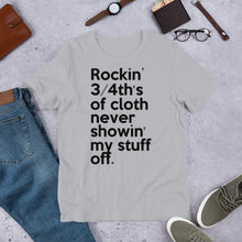 Load image into Gallery viewer, Method Man & Mary J Blige inspired "Rockin' 3/4th's Of Cloth Never Showin My Stuff Off" Unisex T-Shirt