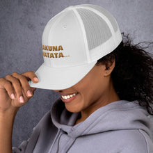 Load image into Gallery viewer, " Hakuna Matata " (Lion King inspired) trucker cap