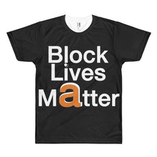 Load image into Gallery viewer, AMAZON Flex Block Lives Matter Big Letter Flex Driver short sleeve t shirt (*special edition)