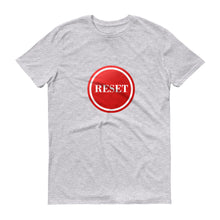 Load image into Gallery viewer, Reset Button (white) Anvil 980 unisex short-sleeve t-shirt