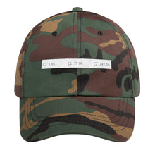 Load image into Gallery viewer, Twitter inspired " Comment RT Like " cap