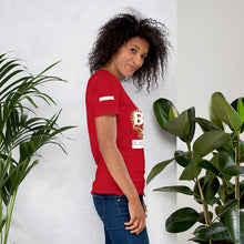 Load image into Gallery viewer, B.G.M Black Girl Magic (gold crown) Short-Sleeve Unisex T-Shirt