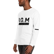 Load image into Gallery viewer, B.G.M Black Guy Magic Men’s Long Sleeve Shirt