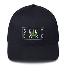 Load image into Gallery viewer, " Self Care" ( cannabis / white ) Structured Twill Cap