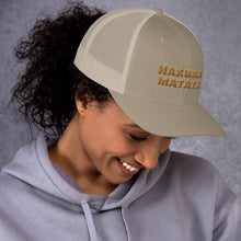 Load image into Gallery viewer, " Hakuna Matata " (Lion King inspired) trucker cap