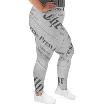 Load image into Gallery viewer, Cardi B inspired Press Press Press Press Press All-Over Print Plus Size Leggings