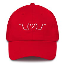 Load image into Gallery viewer, For when you don't have the answer, here's the "SHOULDER SHRUG" Cotton Cap