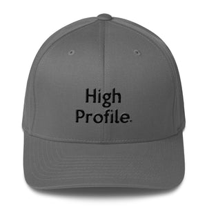 " High Profile " Structured Twill Cap