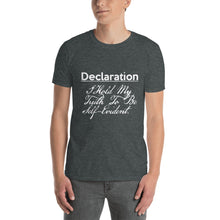 Load image into Gallery viewer, Declaration short-sleeve unisex tee