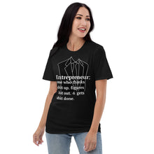 Load image into Gallery viewer, Entrepreneur Magazine inspired (Anvil 980 Unisex) Short-Sleeve T-Shirt w/tie