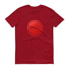 Load image into Gallery viewer, Reset Button (transparent) short-sleeve t-shirt