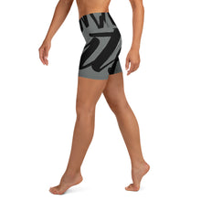 Load image into Gallery viewer, "PANTS FOR WHAT" (dark grey) women's Yoga/Biker Shorts