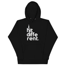 Load image into Gallery viewer, "I Hit Different" Unisex Hoodie