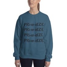 Load image into Gallery viewer, PRioritIZE UNISEX Sweatshirt