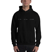 Load image into Gallery viewer, Twitter inspired " Comment RT Like " Hooded Sweatshirt