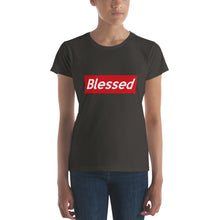 Load image into Gallery viewer, " Blessed" Women's short sleeve tee