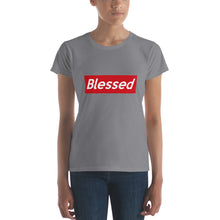 Load image into Gallery viewer, " Blessed" Women's short sleeve tee