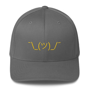 For when you don't have the answer, here's the "SHOULDER SHRUG" Structured Twill Cap