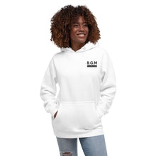 Load image into Gallery viewer, B.G.M. Black Girl Magic (black embroidered) Unisex Hoodie