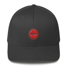 Load image into Gallery viewer, "Reset" button Structured Twill Cap