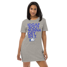 Load image into Gallery viewer, (IDGAF About) "Nunnadet Sh*t" Asian Doll Inspired (Organic cotton) t-shirt dress