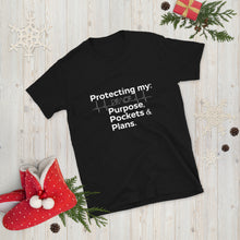 Load image into Gallery viewer, "Protecting My Peace, Purpose, Pockets and Plans" Short-Sleeve Unisex T-Shirt