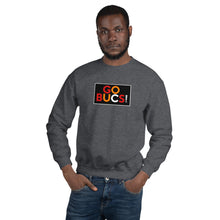 Load image into Gallery viewer, #GoBucs Super Bowl 55 Champs Tampa Bay Buccaneer Unisex Sweatshirt Unisex Sweatshirt (black)