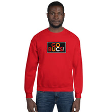 Load image into Gallery viewer, #GoBucs Super Bowl 55 Champs Tampa Bay Buccaneer Unisex Sweatshirt Unisex Sweatshirt (black)