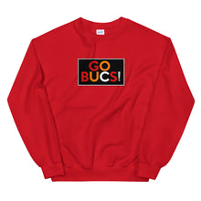 Load image into Gallery viewer, #GoBucs Super Bowl 55 Champs Tampa Bay Buccaneer Unisex Sweatshirt Unisex Sweatshirt (black)