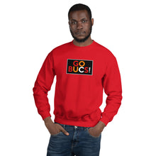 Load image into Gallery viewer, #GoBucs Super Bowl 55 Champs Tampa Bay Buccaneer Unisex Sweatshirt Unisex Sweatshirt (black)