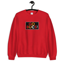 Load image into Gallery viewer, #GoBucs Super Bowl 55 Champs Tampa Bay Buccaneer Unisex Sweatshirt Unisex Sweatshirt (black)