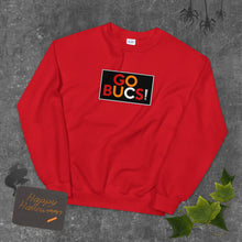 Load image into Gallery viewer, #GoBucs Super Bowl 55 Champs Tampa Bay Buccaneer Unisex Sweatshirt Unisex Sweatshirt (black)