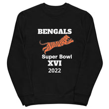 Load image into Gallery viewer, BENGALS TIGER SUPER BOWL XVI 2022 Unisex eco sweatshirt
