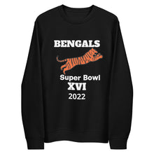 Load image into Gallery viewer, BENGALS TIGER SUPER BOWL XVI 2022 Unisex eco sweatshirt