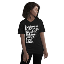 Load image into Gallery viewer, Business Over Bullsh*t (Unisex Anvil 980) Short-Sleeve T-Shirt