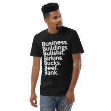 Load image into Gallery viewer, Business Over Bullsh*t (Unisex Anvil 980) Short-Sleeve T-Shirt