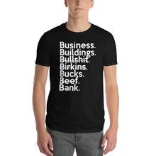Load image into Gallery viewer, Business Over Bullsh*t (Unisex Anvil 980) Short-Sleeve T-Shirt