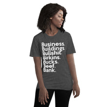 Load image into Gallery viewer, Business Over Bullsh*t (Unisex Anvil 980) Short-Sleeve T-Shirt