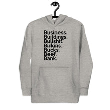 Load image into Gallery viewer, Business Over Bullsh*t (Unisex Hoodie)